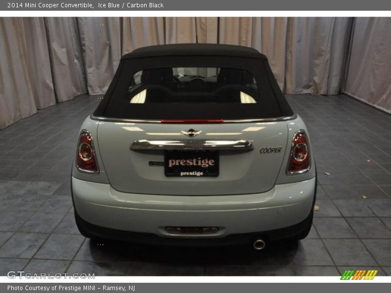 Ice Blue / Carbon Black 2014 Mini Cooper Convertible