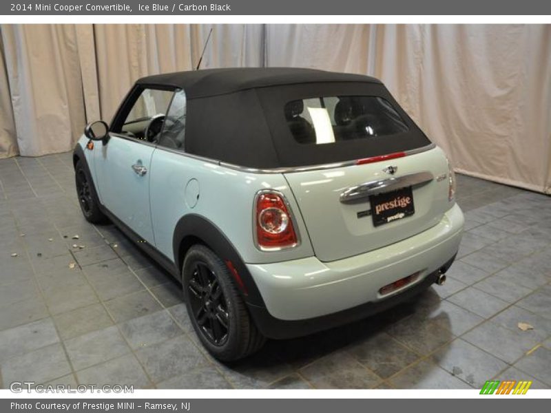 Ice Blue / Carbon Black 2014 Mini Cooper Convertible