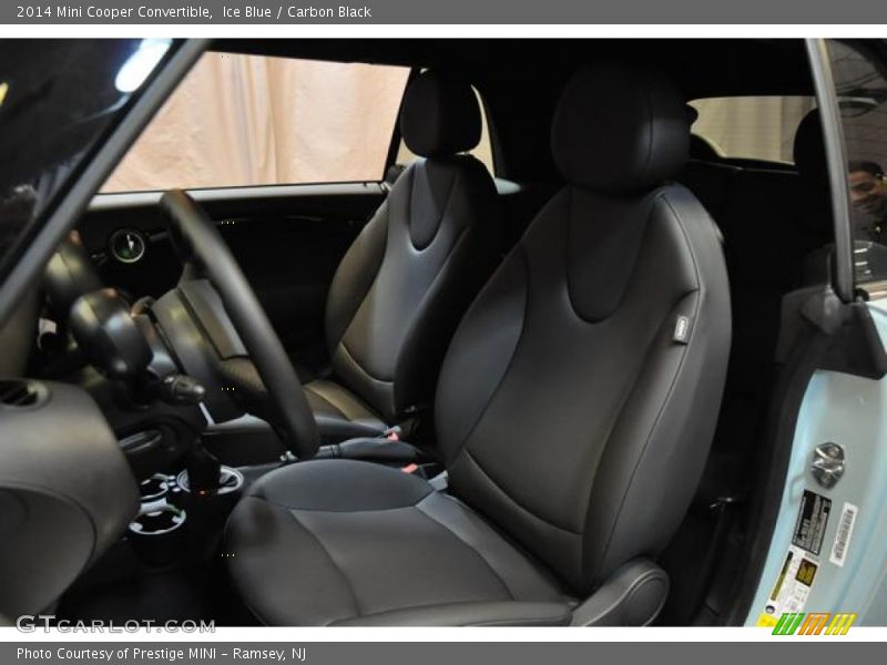 Ice Blue / Carbon Black 2014 Mini Cooper Convertible