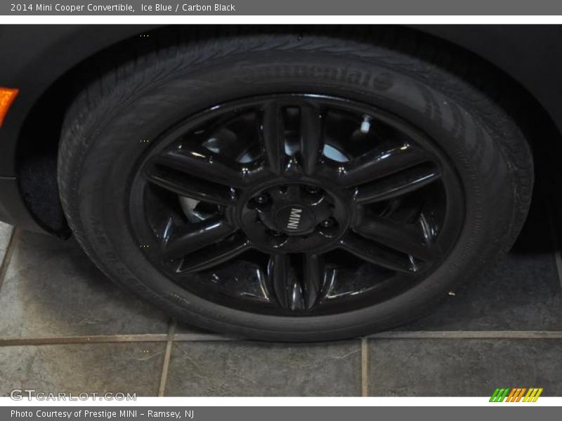 Ice Blue / Carbon Black 2014 Mini Cooper Convertible