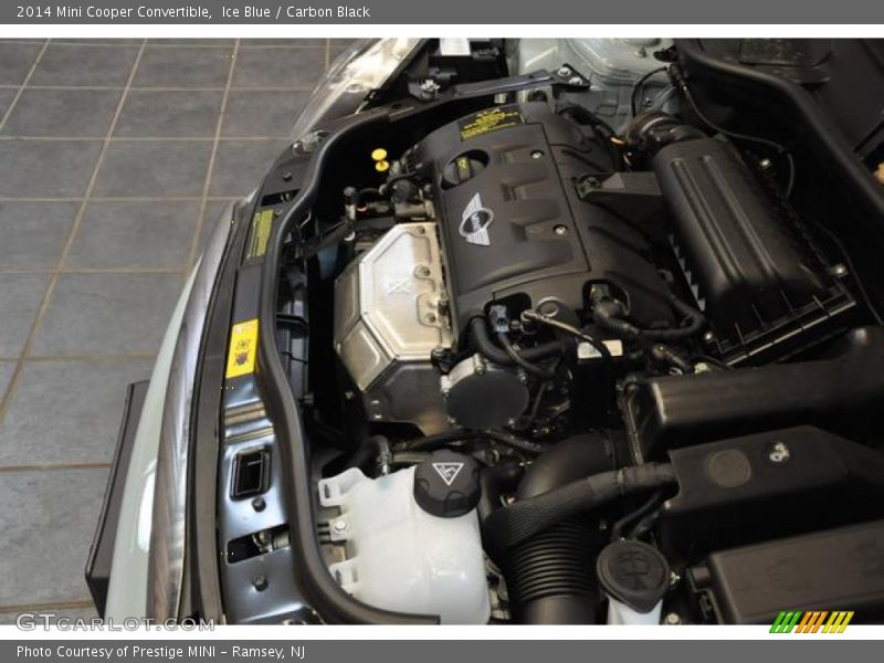 Ice Blue / Carbon Black 2014 Mini Cooper Convertible