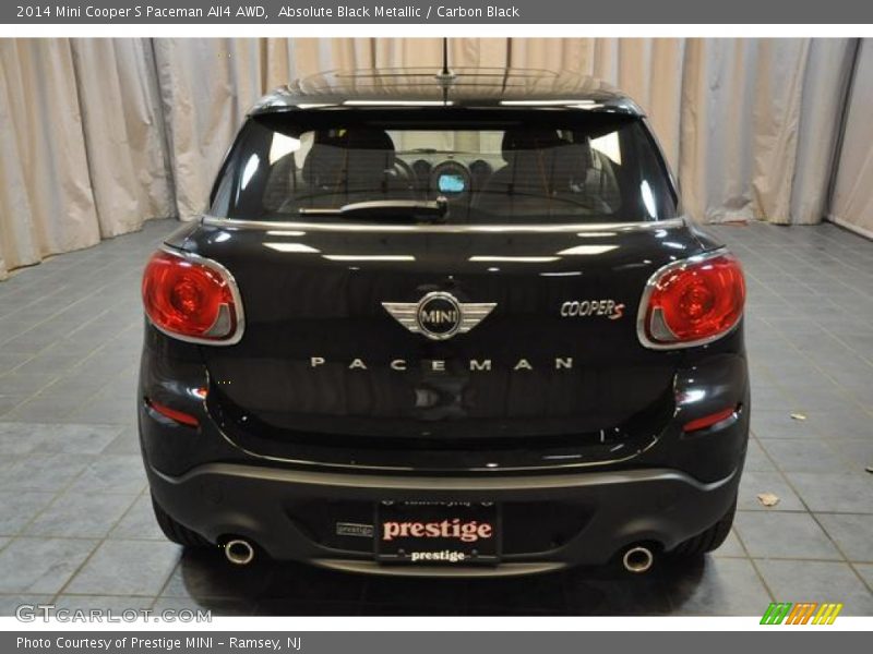 Absolute Black Metallic / Carbon Black 2014 Mini Cooper S Paceman All4 AWD