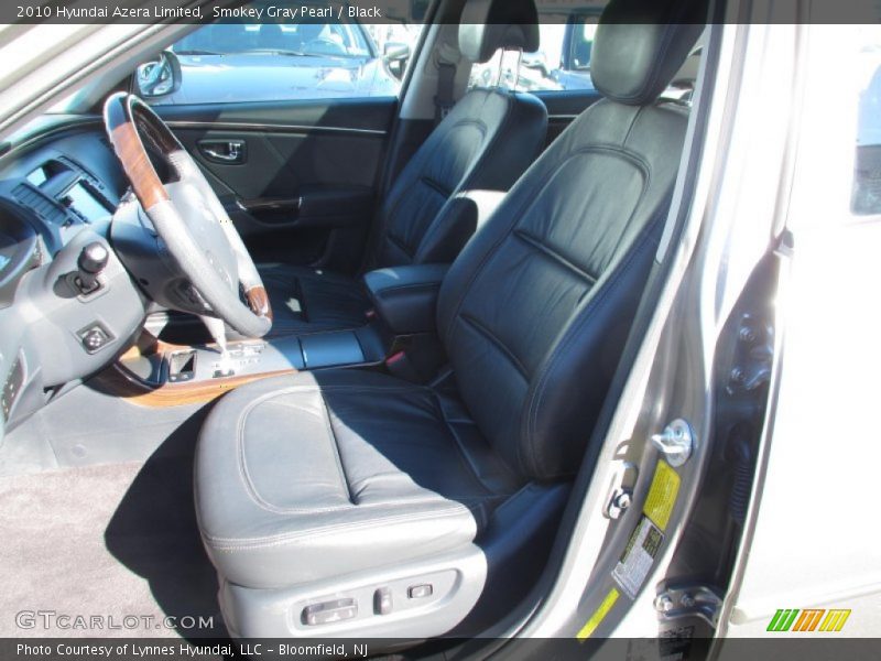 Smokey Gray Pearl / Black 2010 Hyundai Azera Limited