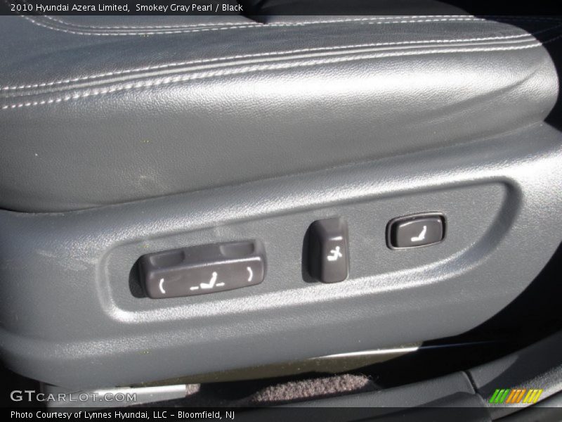 Smokey Gray Pearl / Black 2010 Hyundai Azera Limited