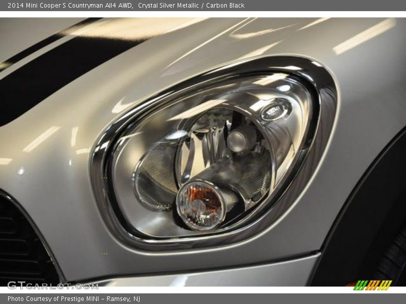 Crystal Silver Metallic / Carbon Black 2014 Mini Cooper S Countryman All4 AWD