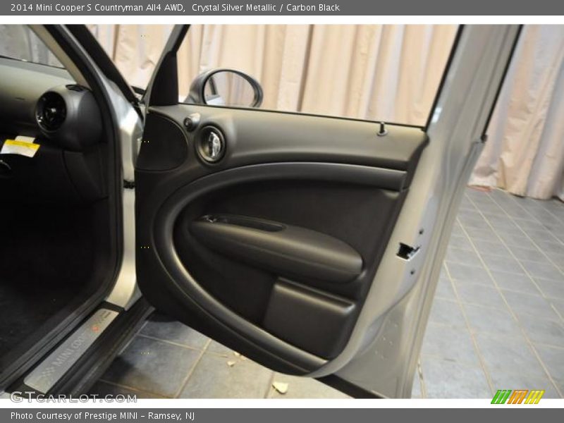 Crystal Silver Metallic / Carbon Black 2014 Mini Cooper S Countryman All4 AWD