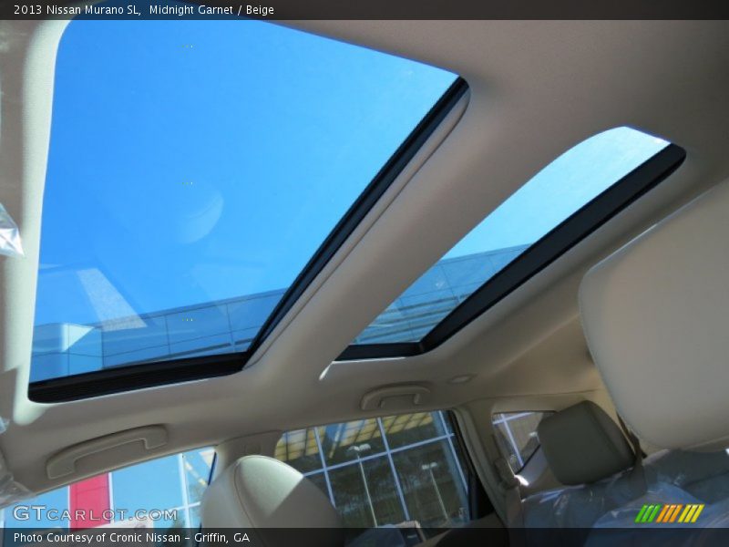 Midnight Garnet / Beige 2013 Nissan Murano SL
