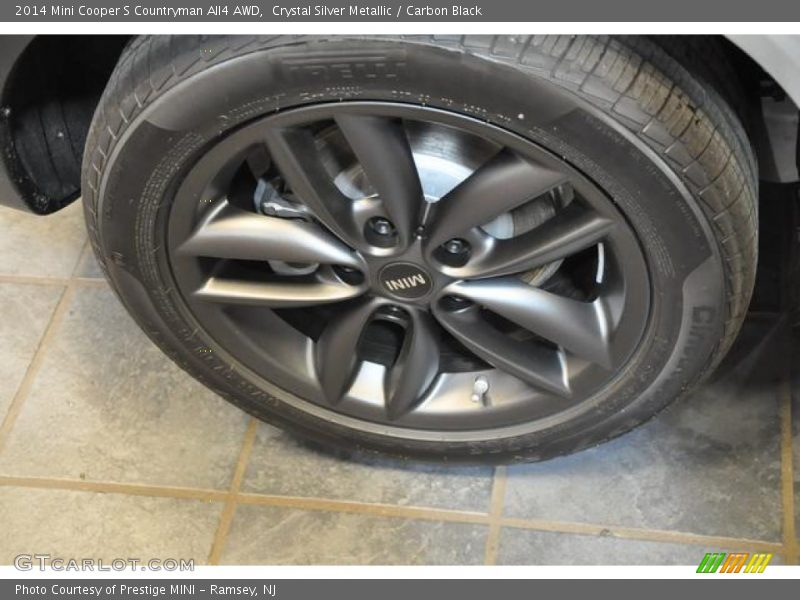 Crystal Silver Metallic / Carbon Black 2014 Mini Cooper S Countryman All4 AWD