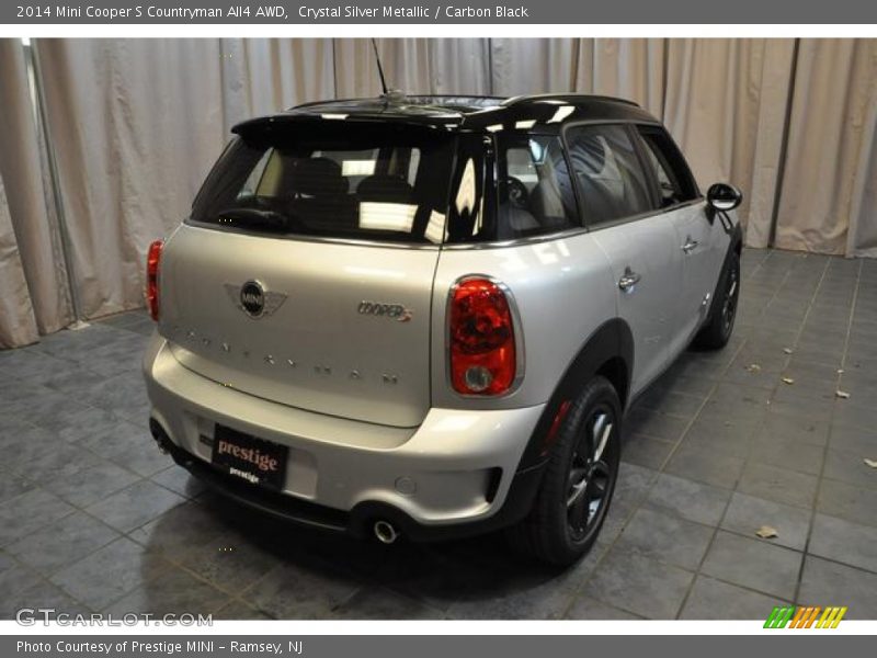 Crystal Silver Metallic / Carbon Black 2014 Mini Cooper S Countryman All4 AWD