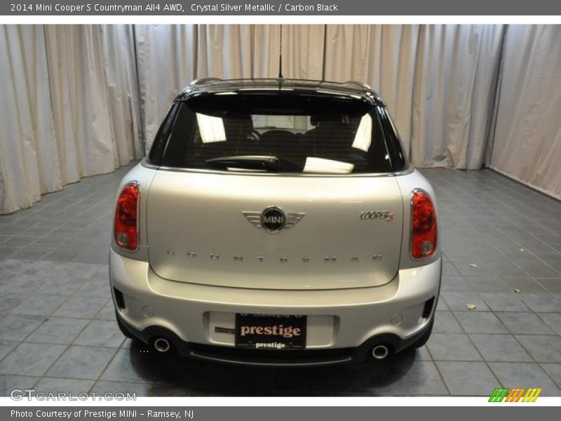 Crystal Silver Metallic / Carbon Black 2014 Mini Cooper S Countryman All4 AWD