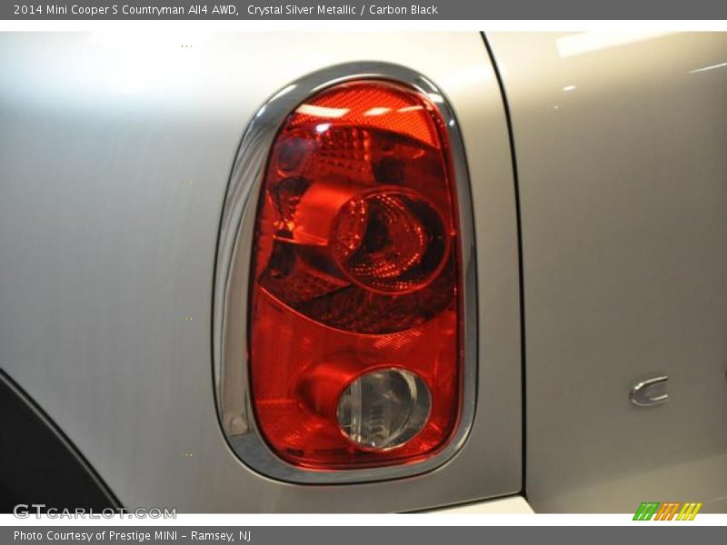 Crystal Silver Metallic / Carbon Black 2014 Mini Cooper S Countryman All4 AWD