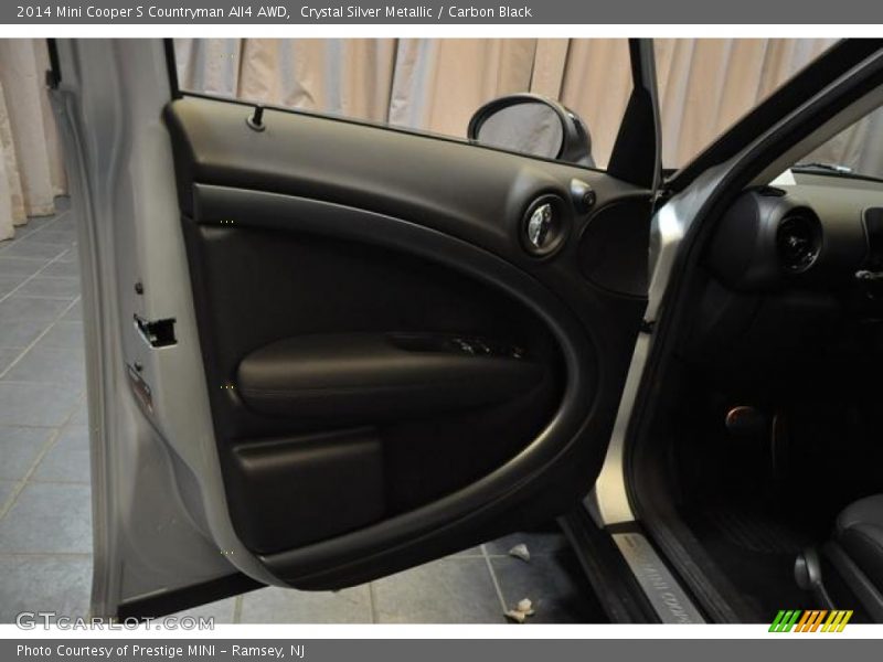 Crystal Silver Metallic / Carbon Black 2014 Mini Cooper S Countryman All4 AWD