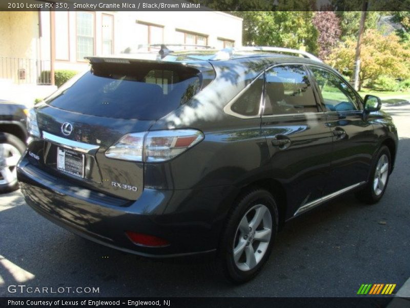 Smokey Granite Mica / Black/Brown Walnut 2010 Lexus RX 350