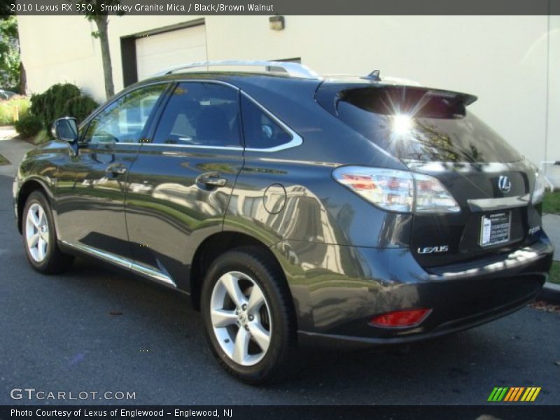 Smokey Granite Mica / Black/Brown Walnut 2010 Lexus RX 350