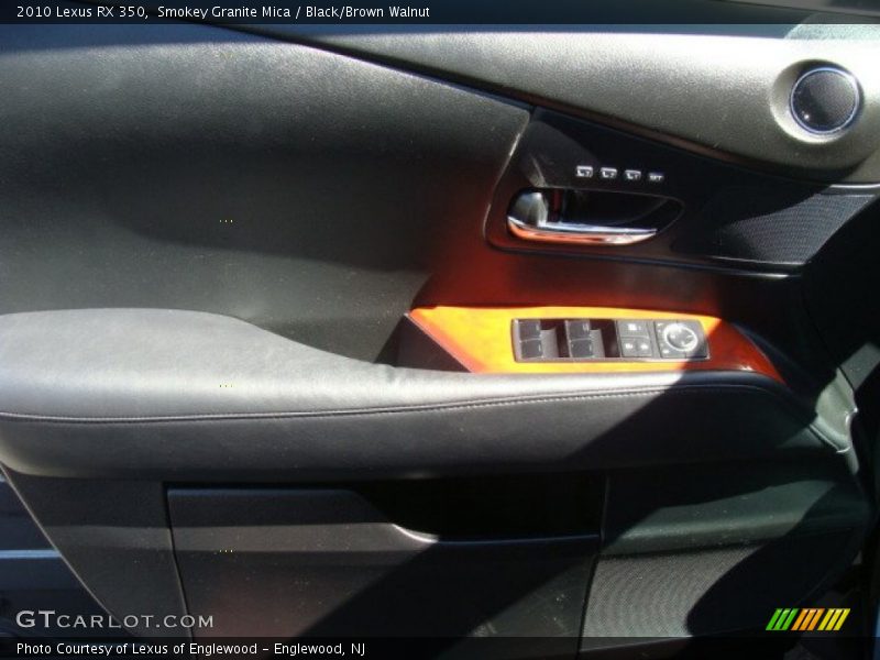 Smokey Granite Mica / Black/Brown Walnut 2010 Lexus RX 350