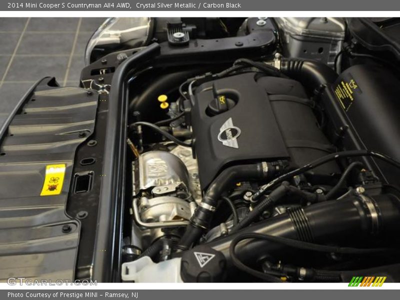 Crystal Silver Metallic / Carbon Black 2014 Mini Cooper S Countryman All4 AWD