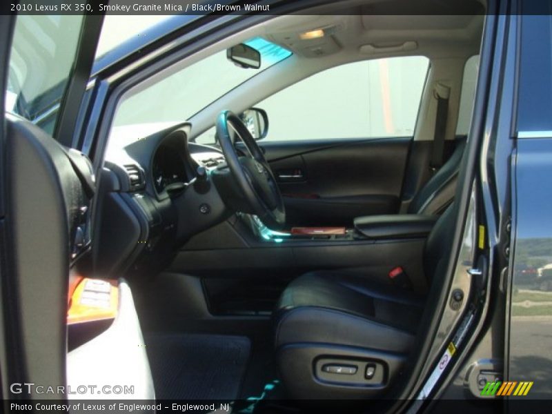 Smokey Granite Mica / Black/Brown Walnut 2010 Lexus RX 350