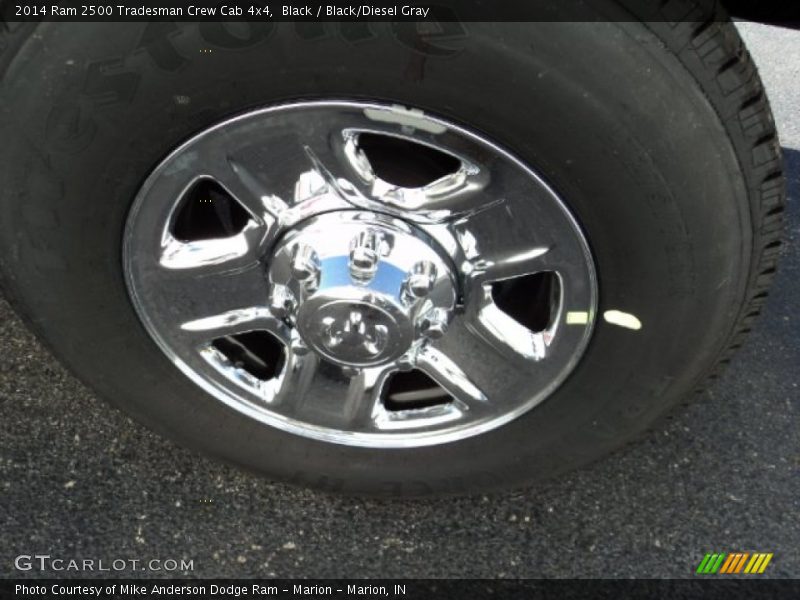 Black / Black/Diesel Gray 2014 Ram 2500 Tradesman Crew Cab 4x4