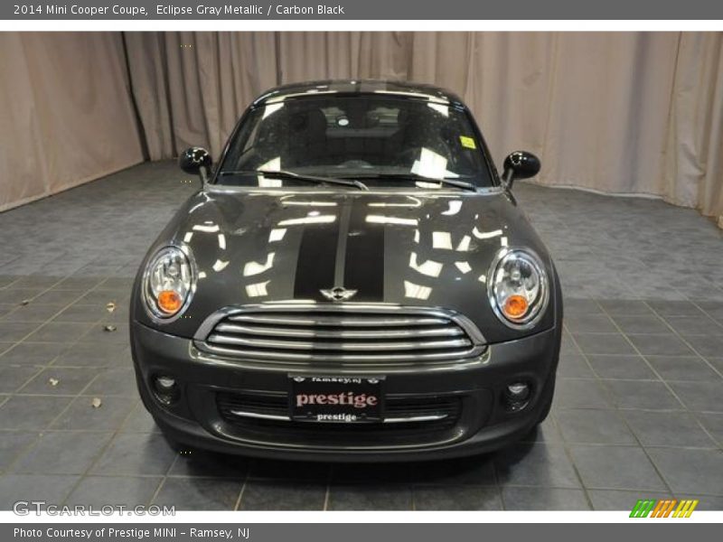 Eclipse Gray Metallic / Carbon Black 2014 Mini Cooper Coupe