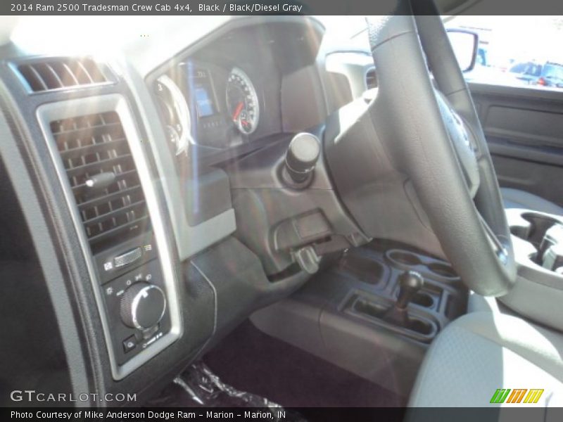 Black / Black/Diesel Gray 2014 Ram 2500 Tradesman Crew Cab 4x4