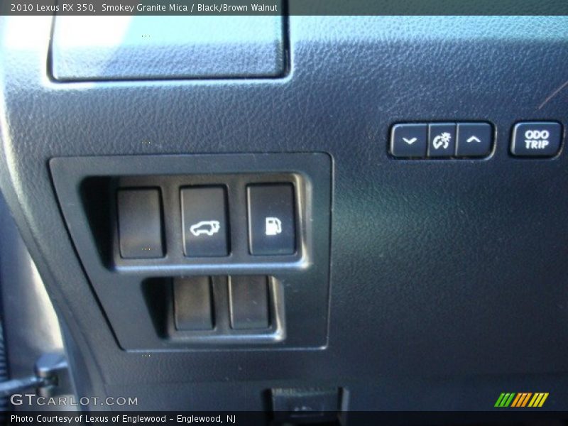 Smokey Granite Mica / Black/Brown Walnut 2010 Lexus RX 350