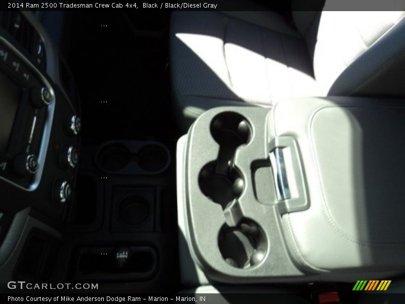 Black / Black/Diesel Gray 2014 Ram 2500 Tradesman Crew Cab 4x4