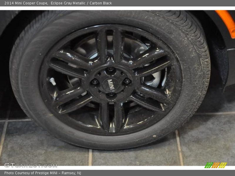 Eclipse Gray Metallic / Carbon Black 2014 Mini Cooper Coupe