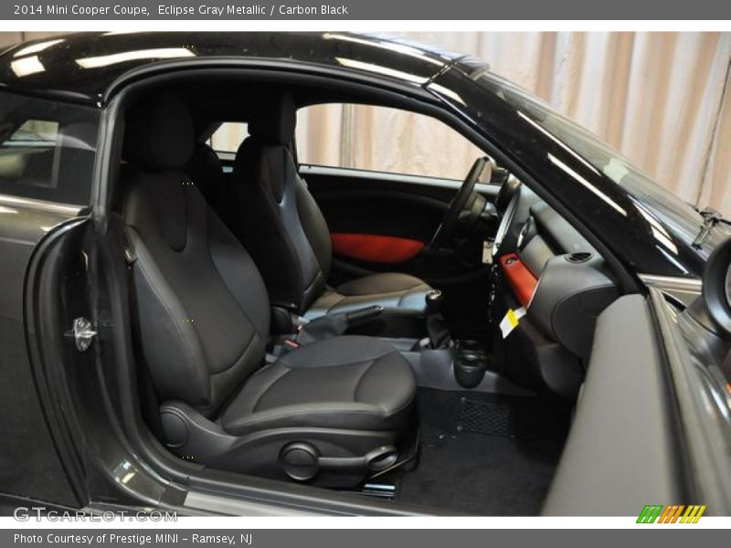 Eclipse Gray Metallic / Carbon Black 2014 Mini Cooper Coupe