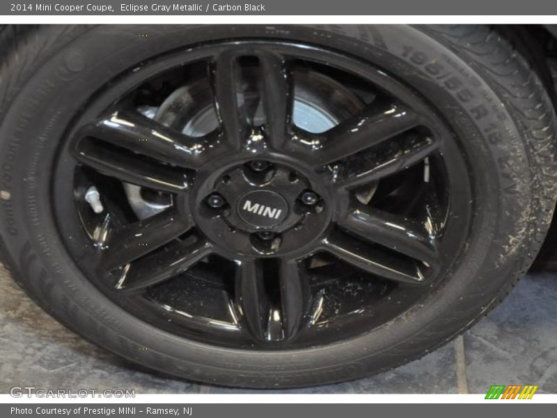 Eclipse Gray Metallic / Carbon Black 2014 Mini Cooper Coupe