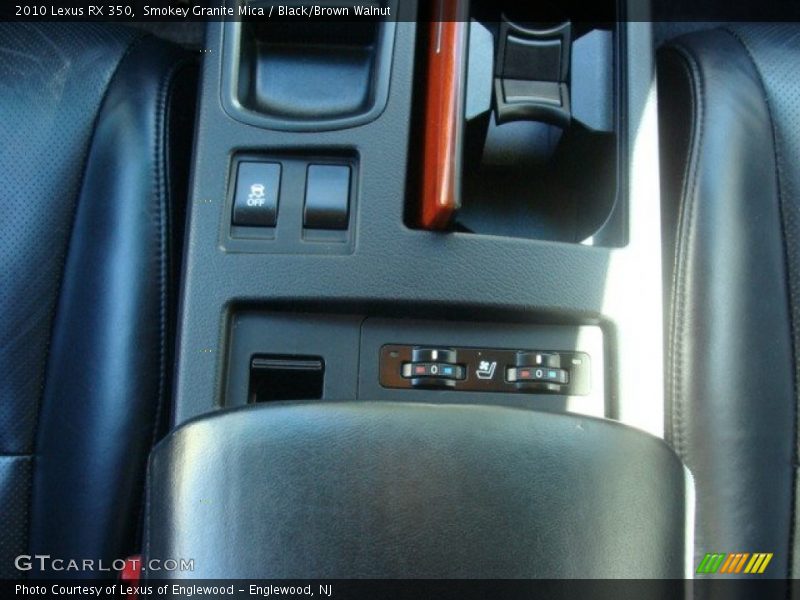 Smokey Granite Mica / Black/Brown Walnut 2010 Lexus RX 350