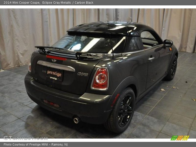 Eclipse Gray Metallic / Carbon Black 2014 Mini Cooper Coupe