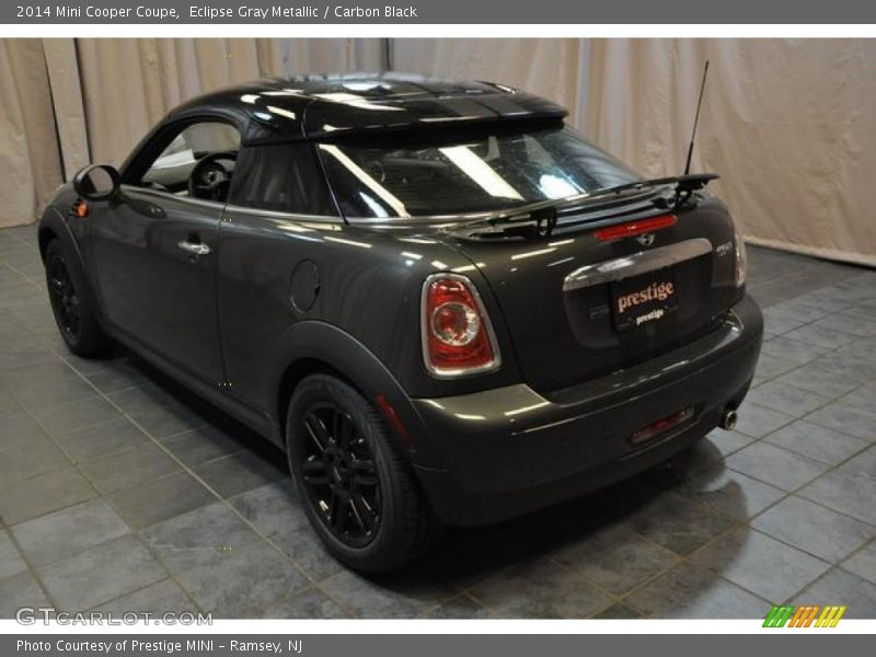 Eclipse Gray Metallic / Carbon Black 2014 Mini Cooper Coupe
