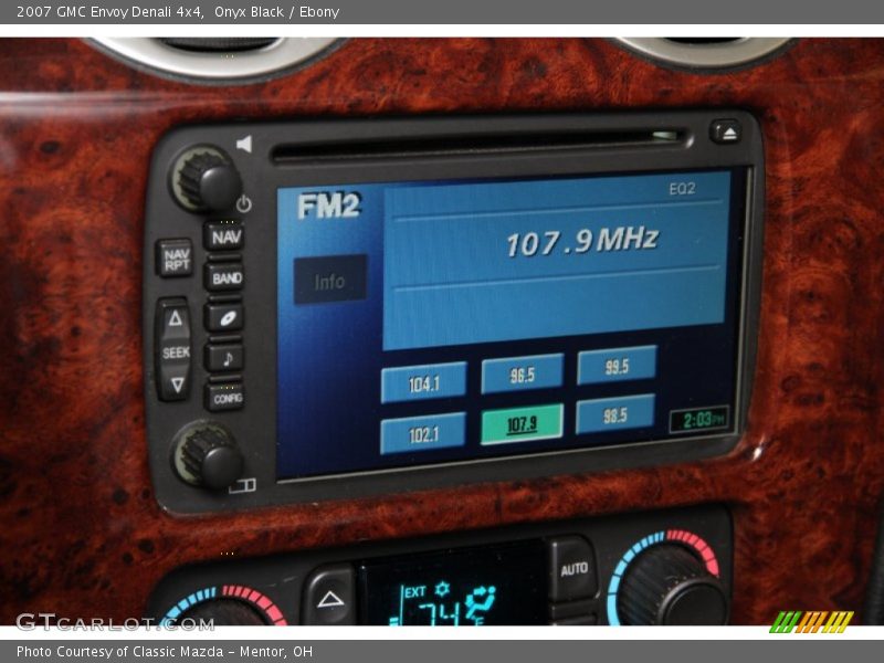 Onyx Black / Ebony 2007 GMC Envoy Denali 4x4