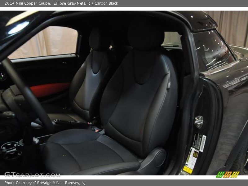 Eclipse Gray Metallic / Carbon Black 2014 Mini Cooper Coupe