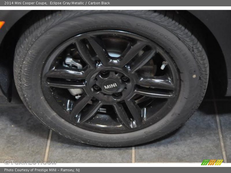 Eclipse Gray Metallic / Carbon Black 2014 Mini Cooper Coupe