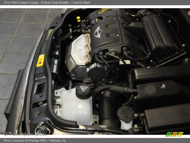 Eclipse Gray Metallic / Carbon Black 2014 Mini Cooper Coupe
