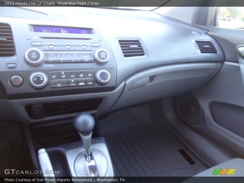 Royal Blue Pearl / Gray 2011 Honda Civic LX Coupe