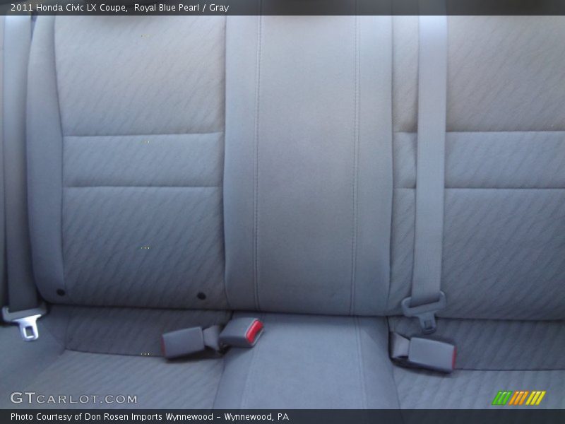 Royal Blue Pearl / Gray 2011 Honda Civic LX Coupe