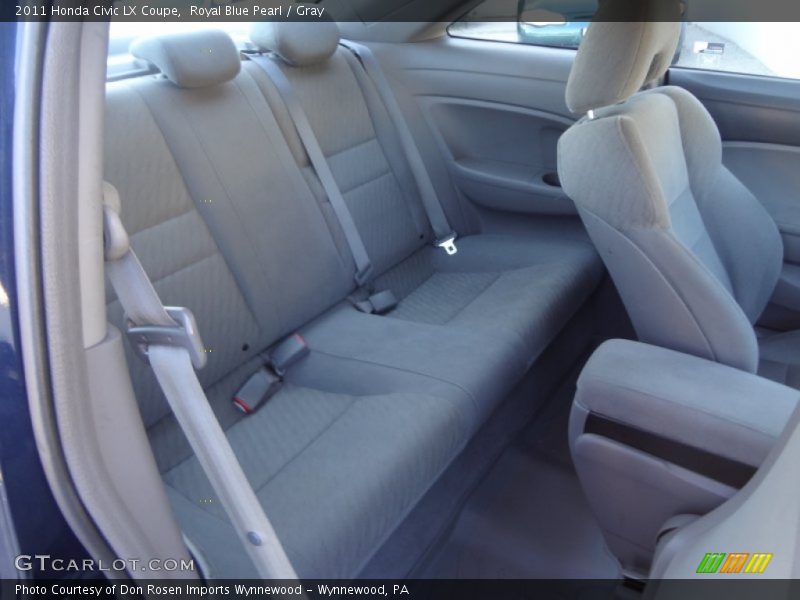 Royal Blue Pearl / Gray 2011 Honda Civic LX Coupe