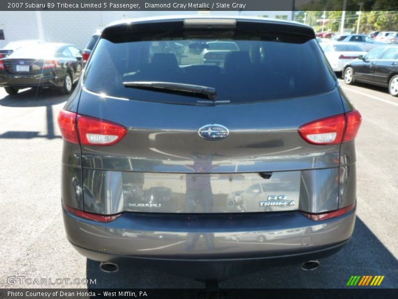 Diamond Gray Metallic / Slate Gray 2007 Subaru B9 Tribeca Limited 5 Passenger