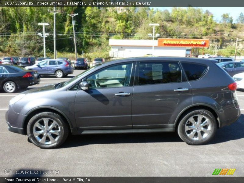 Diamond Gray Metallic / Slate Gray 2007 Subaru B9 Tribeca Limited 5 Passenger