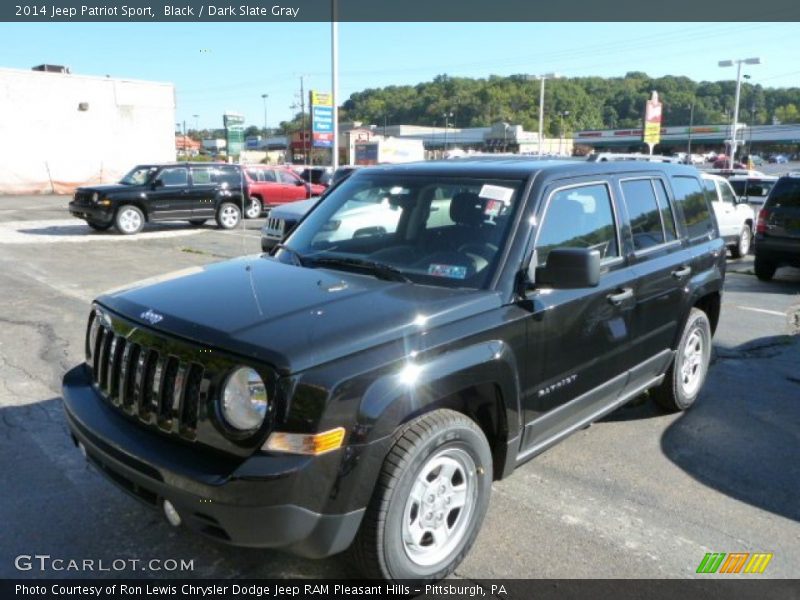 Black / Dark Slate Gray 2014 Jeep Patriot Sport
