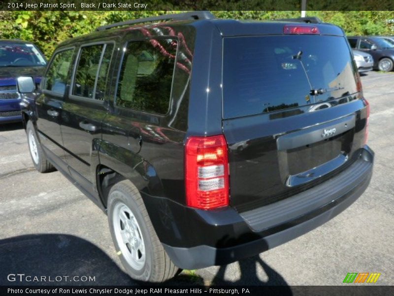 Black / Dark Slate Gray 2014 Jeep Patriot Sport