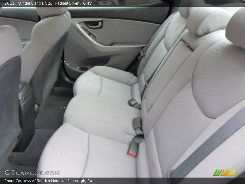 Radiant Silver / Gray 2011 Hyundai Elantra GLS