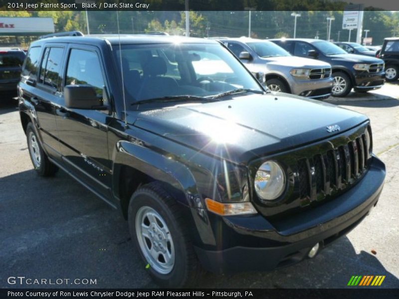 Black / Dark Slate Gray 2014 Jeep Patriot Sport