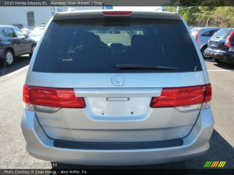 Alabaster Silver Metallic / Gray 2010 Honda Odyssey EX