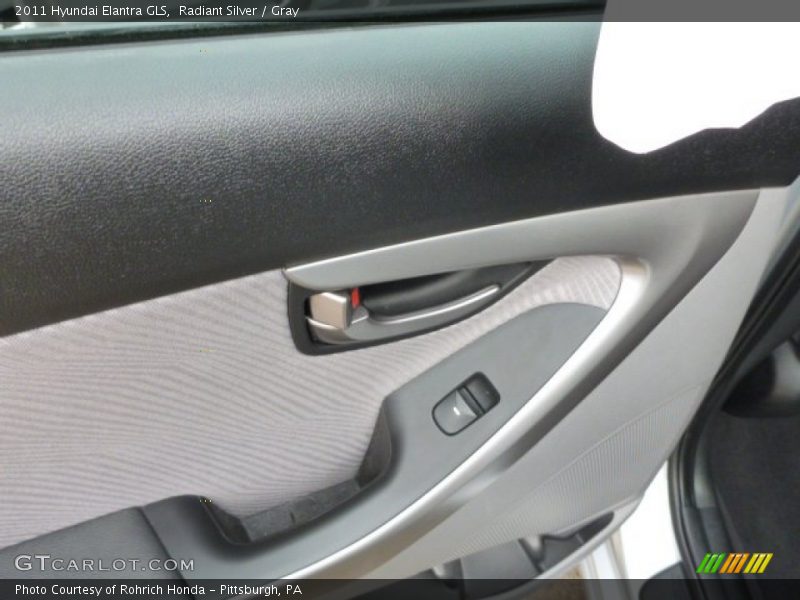 Radiant Silver / Gray 2011 Hyundai Elantra GLS