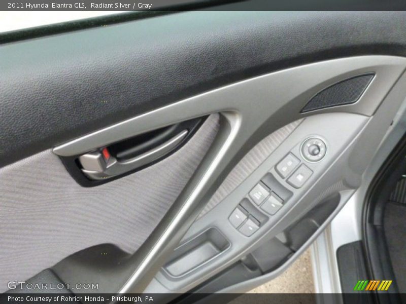 Radiant Silver / Gray 2011 Hyundai Elantra GLS