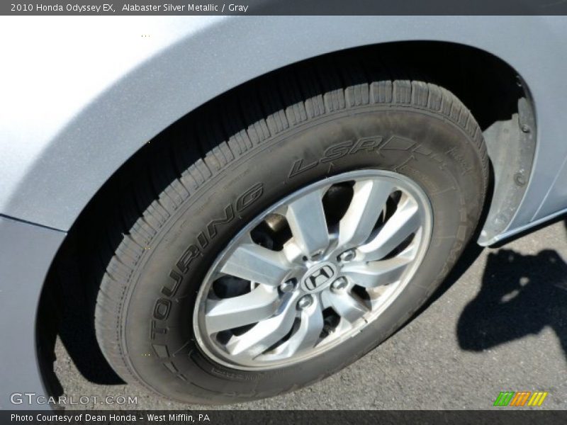 Alabaster Silver Metallic / Gray 2010 Honda Odyssey EX