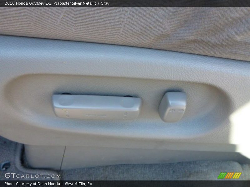 Alabaster Silver Metallic / Gray 2010 Honda Odyssey EX